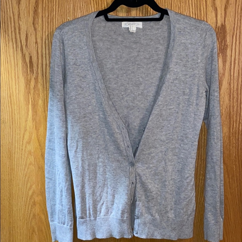 Light grey cardigan